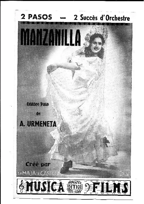 télécharger la partition d'accordéon Manzanilla (Créé par : La Maja de Castilla) (Orchestration) (Paso Doble) au format PDF