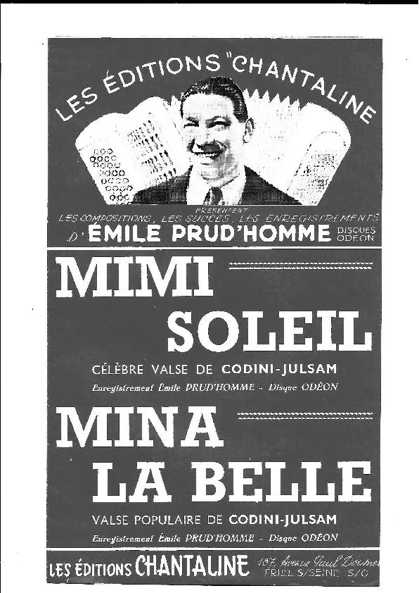 télécharger la partition d'accordéon Mimi Soleil (D'aprés la chanson populaire de Sergelys et Albert Schmit) (Valse) au format PDF
