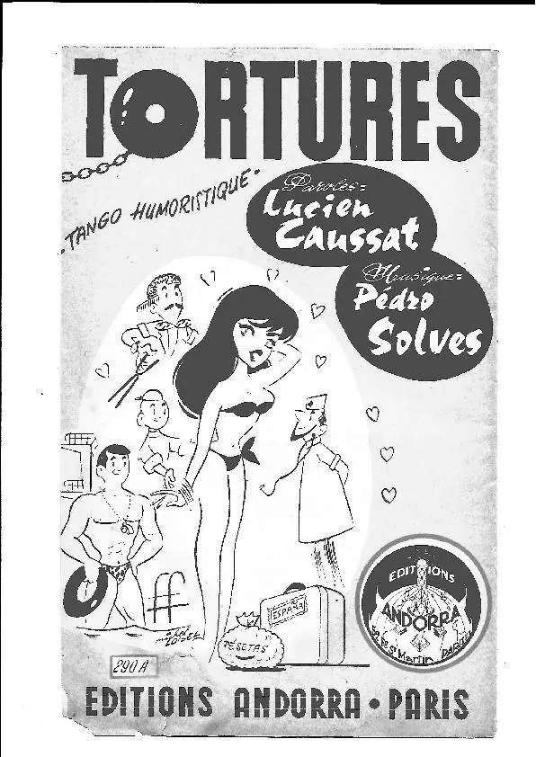 télécharger la partition d'accordéon Tortures (Orchestration Complète) (Tango Humoristique) au format PDF