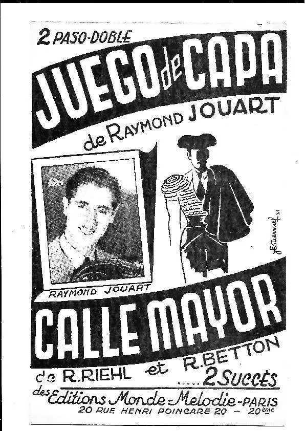 télécharger la partition d'accordéon Calle Mayor (Paso Doble) au format PDF
