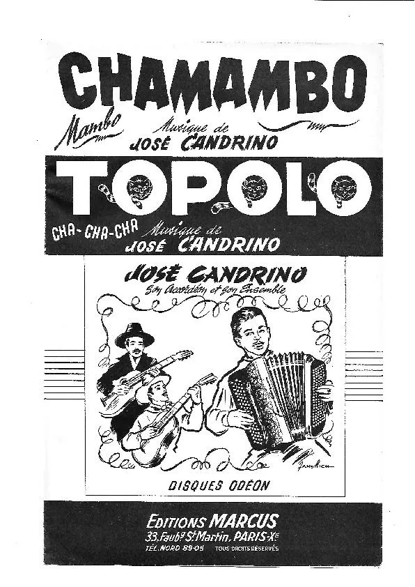 télécharger la partition d'accordéon Chamambo (Orchestration) (Mambo Cha Cha Cha) au format PDF