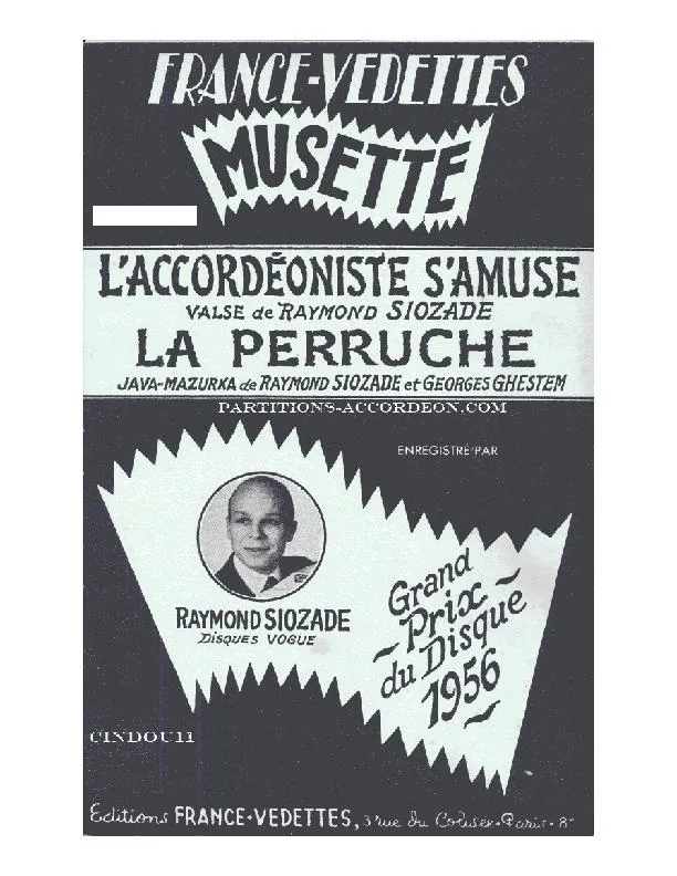 télécharger la partition d'accordéon L'accordéoniste s'amuse au format PDF