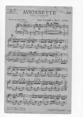 télécharger la partition d'accordéon Avionnette (Polka à Variations) au format PDF