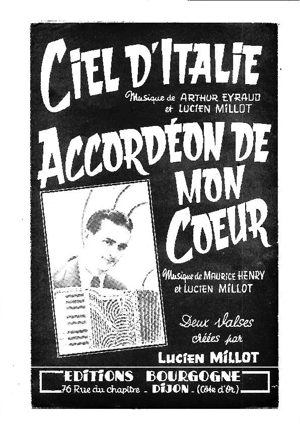 télécharger la partition d'accordéon Accordéon de mon coeur (Valse Musette) au format PDF