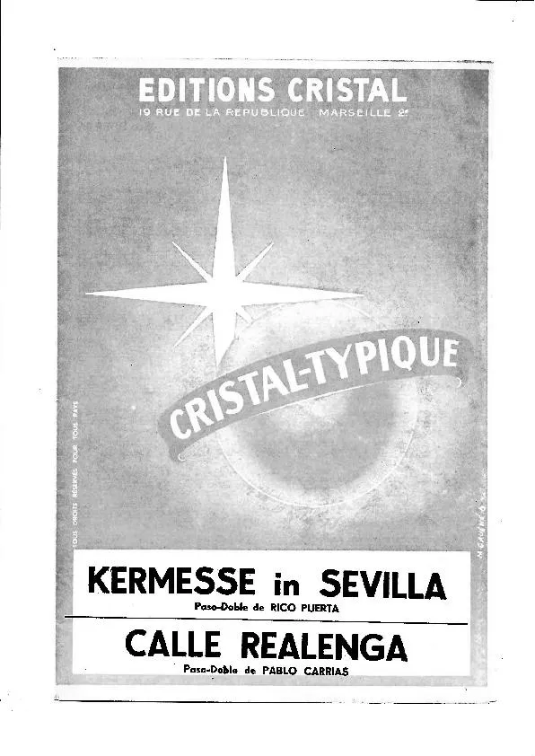 télécharger la partition d'accordéon Kermesse in Sevilla (Orchestration) (Paso Doble) au format PDF
