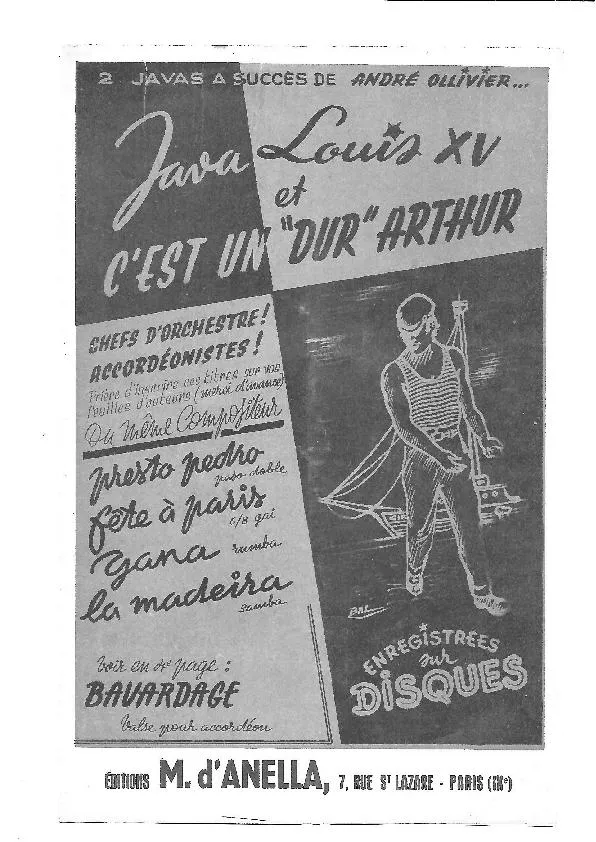 télécharger la partition d'accordéon Bavardage (Valse Musette) au format PDF