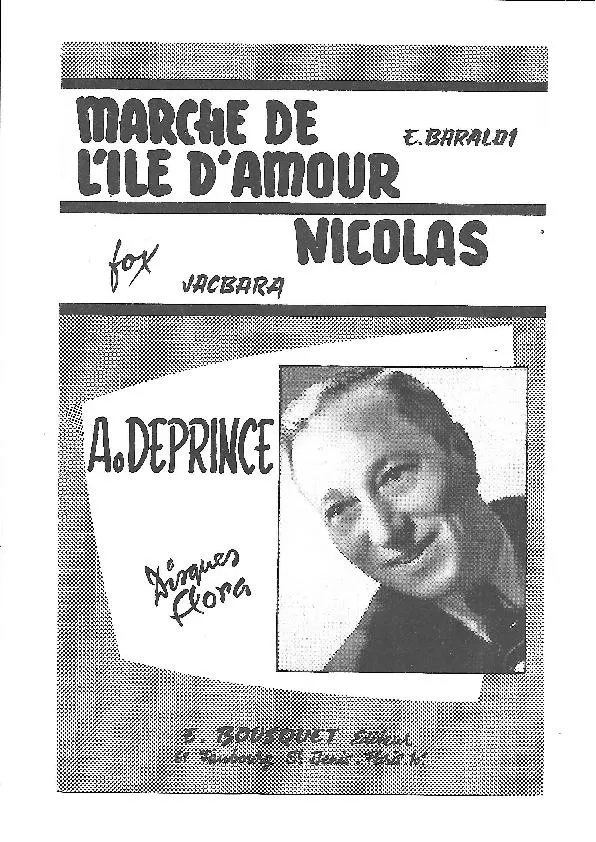télécharger la partition d'accordéon Nicolas (Orchestration) (Fox Rythmé) au format PDF