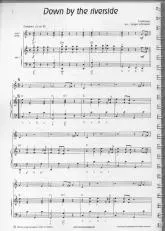 télécharger la partition d'accordéon Down by the riverside (Arrangement : Jürgen Schmieder) (1er + 2ème Accordéon) au format PDF