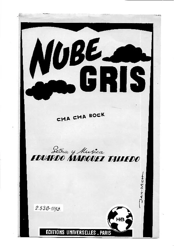 télécharger la partition d'accordéon Nube gris (Orchestration) (Cha Cha Rock) au format PDF