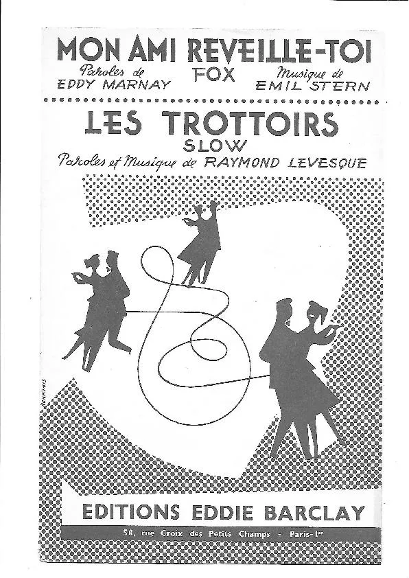 télécharger la partition d'accordéon Les trottoirs (Arrangement : Edouard Ruault) (Orchestration) (Slow) au format PDF