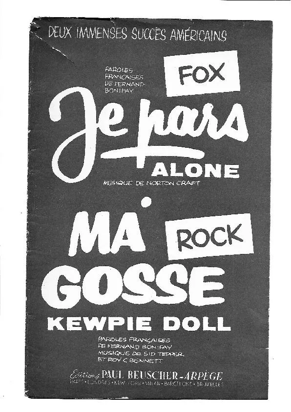 télécharger la partition d'accordéon Ma gosse (Kewpie Doll) (Orchestration Complète) (Rock and Roll) au format PDF