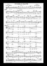 télécharger la partition d'accordéon Un oiseau chante (Valse) au format PDF