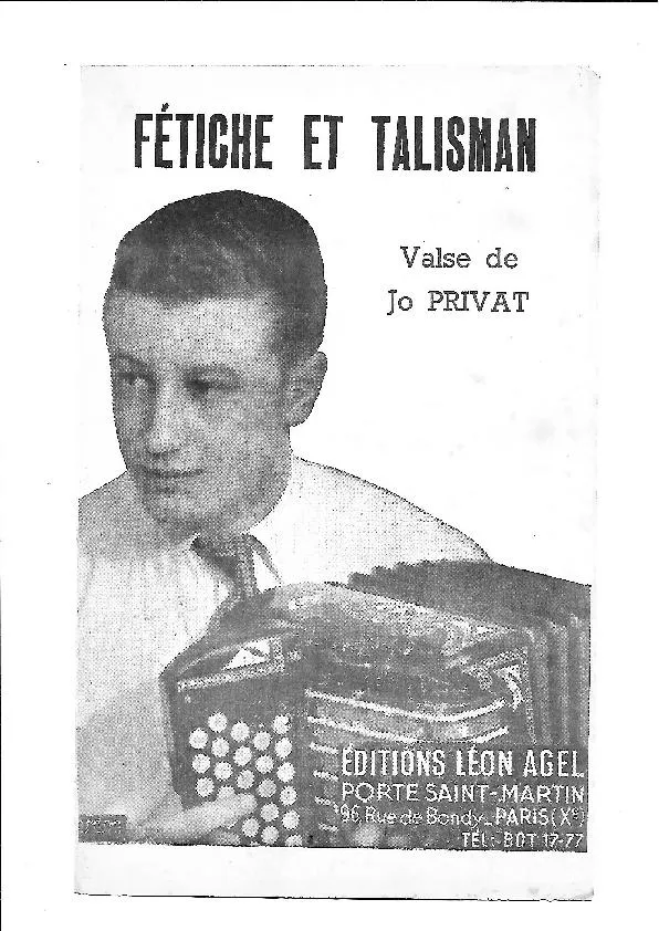 télécharger la partition d'accordéon Fétiche et Talisman (Valse) au format PDF
