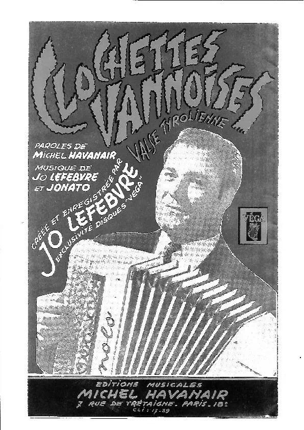 télécharger la partition d'accordéon Clochettes Vannoises (Valse Tyrolienne) au format PDF