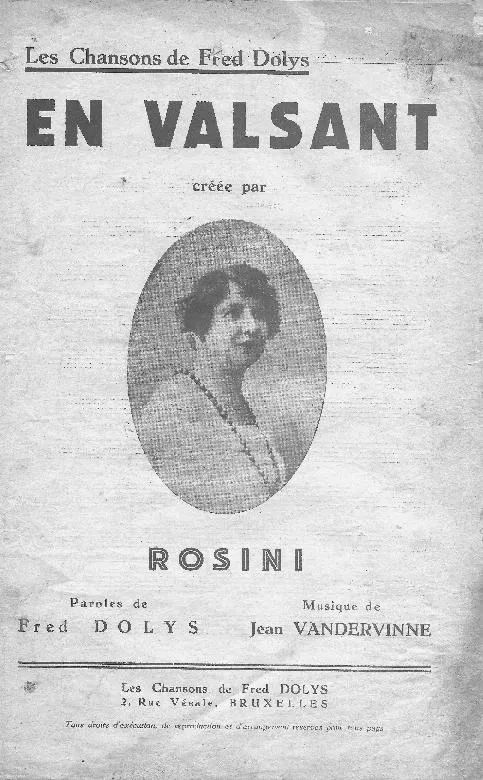télécharger la partition d'accordéon En valsant (Créée par : Rosini) au format PDF