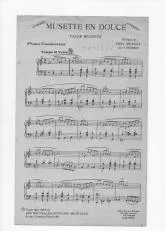 télécharger la partition d'accordéon Musette En douce (Arrangement : Yvonne Thomson) (Valse Musette) au format PDF