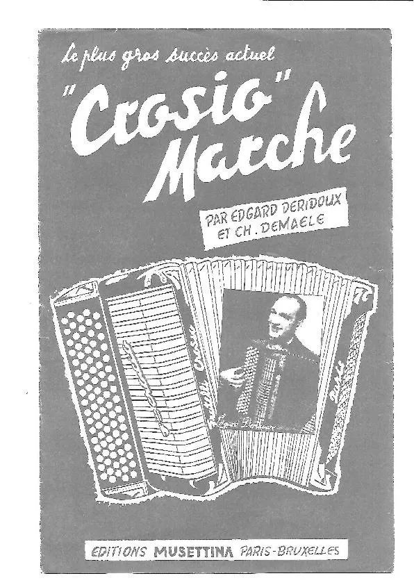 télécharger la partition d'accordéon Crosio Marche au format PDF