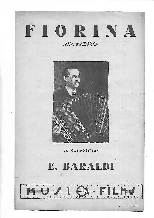 télécharger la partition d'accordéon Fiorina (Sur les motifs de la chanson de : Raphaël-Antoine Derossi) (Java Mazurka) au format PDF