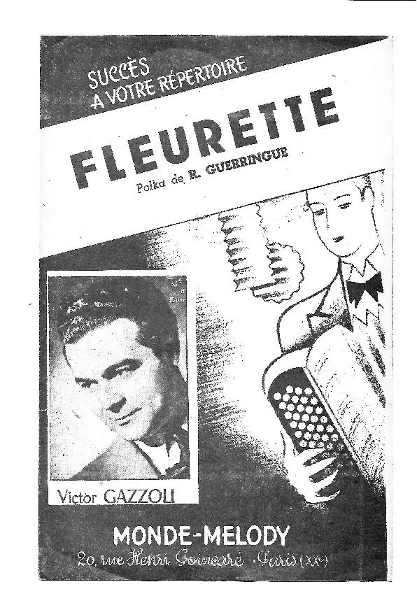 télécharger la partition d'accordéon Fleurette (Polka) au format PDF