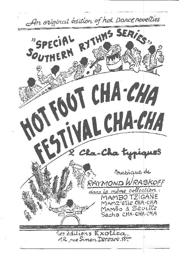 télécharger la partition d'accordéon Hot Foot Cha Cha (Orchestration Complète) au format PDF