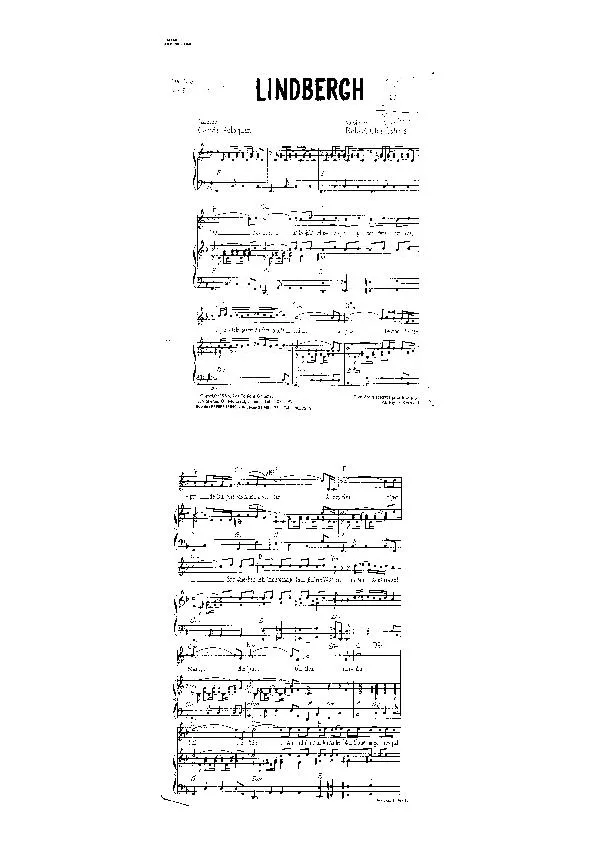 télécharger la partition d'accordéon Lindbergh (Pop) au format PDF