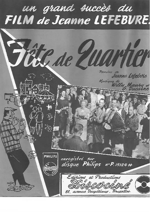 télécharger la partition d'accordéon Fête du quartier (Valse Musette Chantée) au format PDF