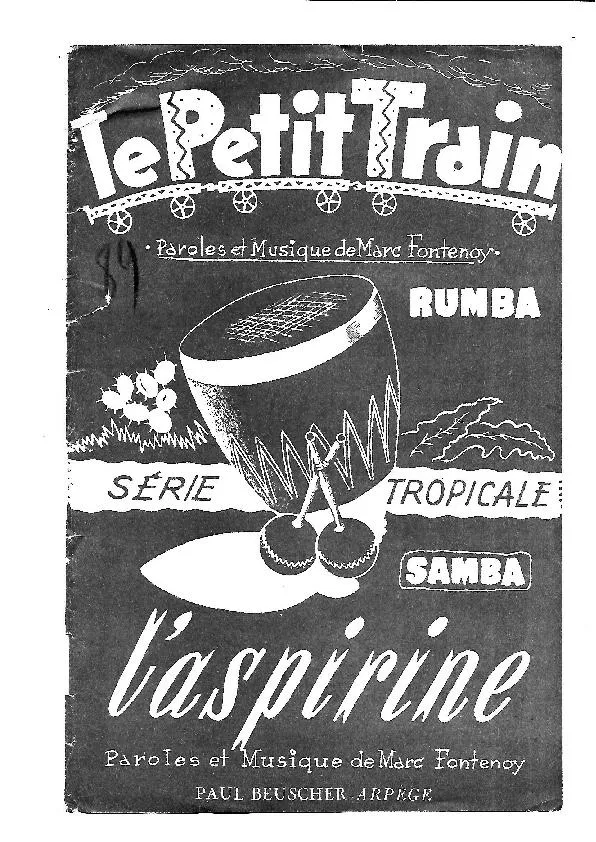télécharger la partition d'accordéon Le petit train (Tch Tch Fou) (Orchestration Complète) (Rumba) au format PDF