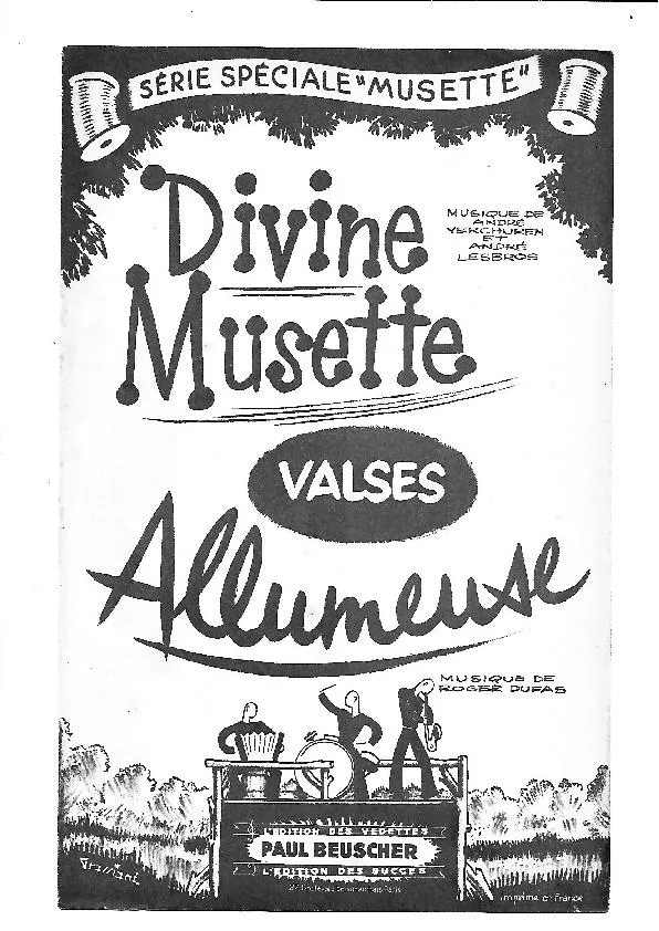 télécharger la partition d'accordéon Divine Musette (Valse) au format PDF