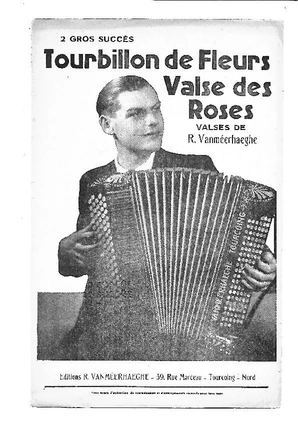 télécharger la partition d'accordéon Tourbillon de fleurs (Valse) au format PDF