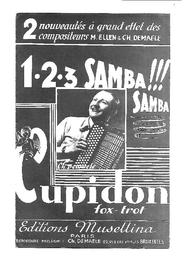 télécharger la partition d'accordéon 1 2 3  Samba (Orchestration Complète) au format PDF