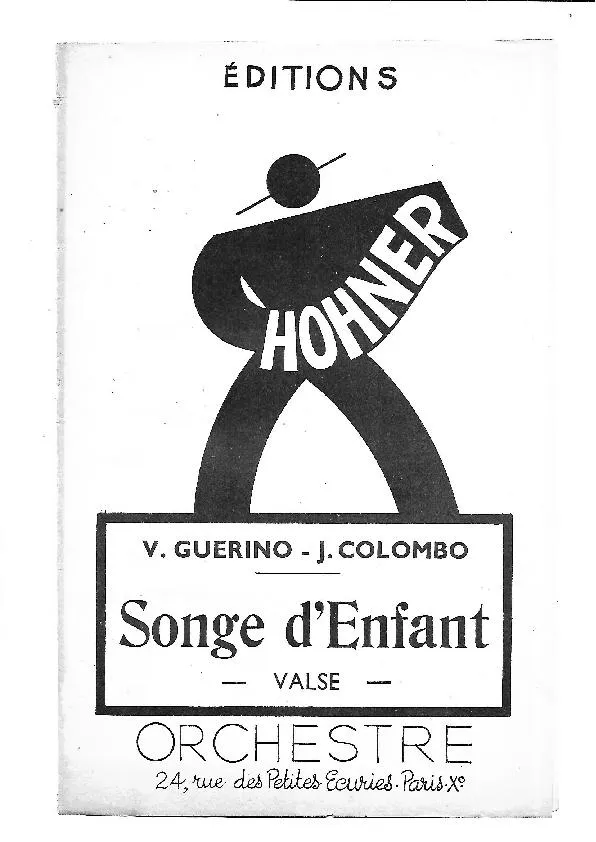 télécharger la partition d'accordéon Songe d'enfant (Valse) au format PDF