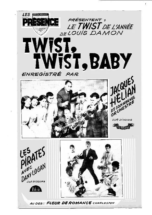 télécharger la partition d'accordéon Twist Twist Baby (Juke Box Baby) (Orchestration) au format PDF