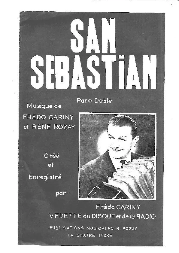 télécharger la partition d'accordéon San Sebastian (Paso Doble) au format PDF