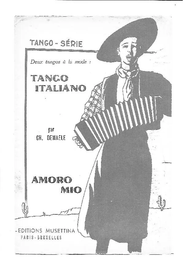 télécharger la partition d'accordéon Tango Italiano (Arrangement : Fernyse) (Orchestration) au format PDF