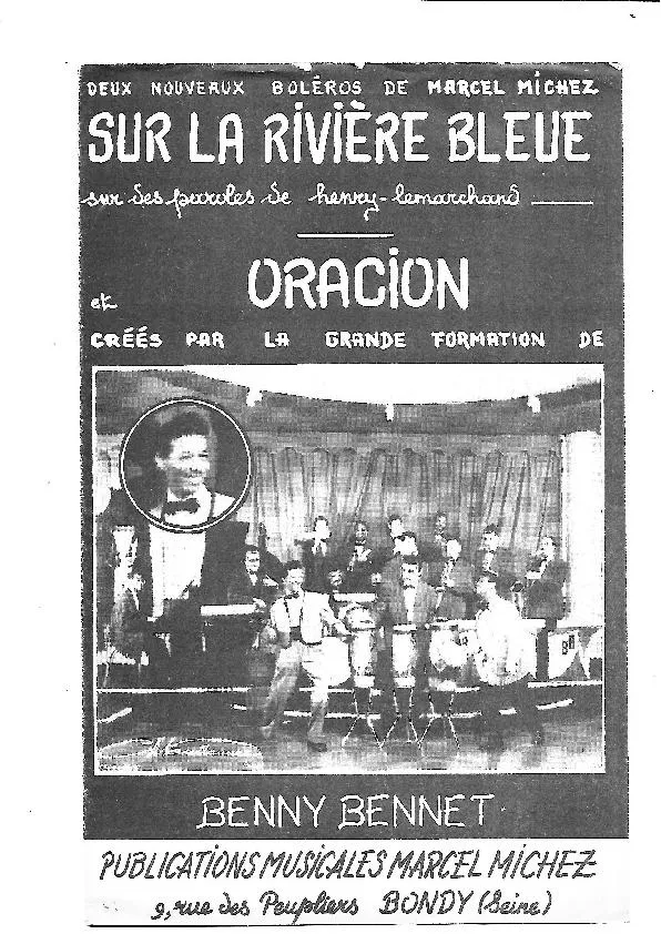 télécharger la partition d'accordéon Sur la rivière bleu (Orchestration) (Boléro) au format PDF