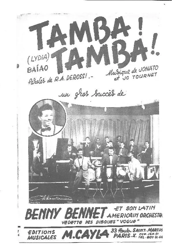 télécharger la partition d'accordéon Tamba Tamba (Lydia) (Orchestration) (Baiao) au format PDF