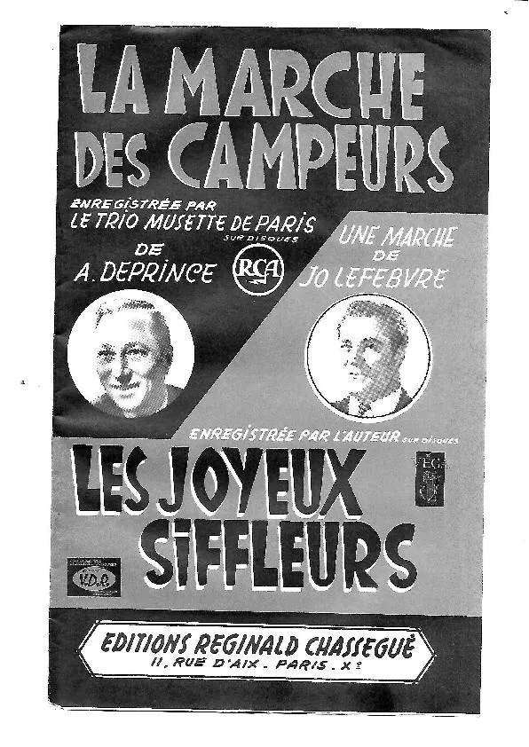 télécharger la partition d'accordéon Les joyeux siffleurs (Orchestration) (Marche) au format PDF