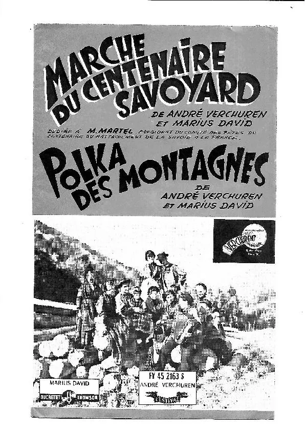 télécharger la partition d'accordéon Polka des Montagnes (Orchestration) au format PDF