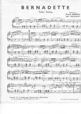 télécharger la partition d'accordéon Bernadette (Valse Swing) au format PDF
