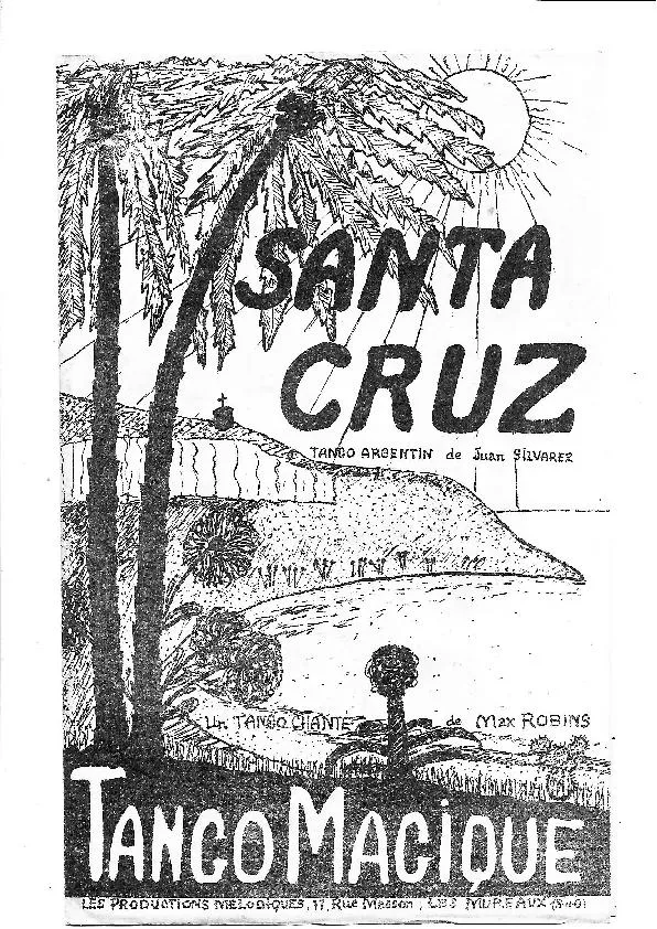 télécharger la partition d'accordéon Santa Cruz (Tango Argentin) au format PDF
