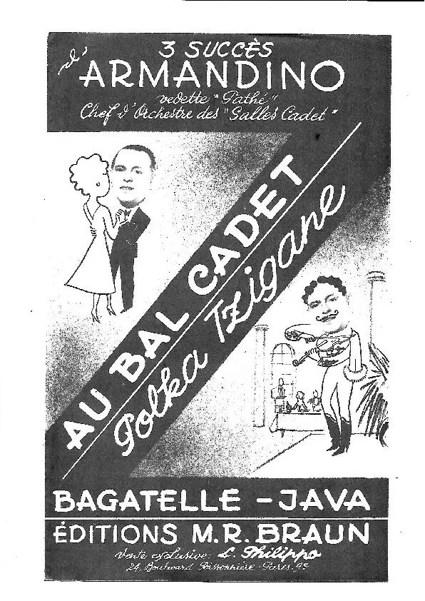 télécharger la partition d'accordéon Polka Tzigane au format PDF