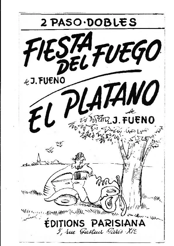 télécharger la partition d'accordéon El platano (Orchestration) (Paso Doble) au format PDF
