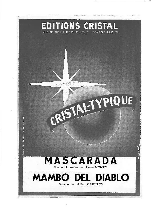 télécharger la partition d'accordéon Mascarada (Samba Guaracha) au format PDF
