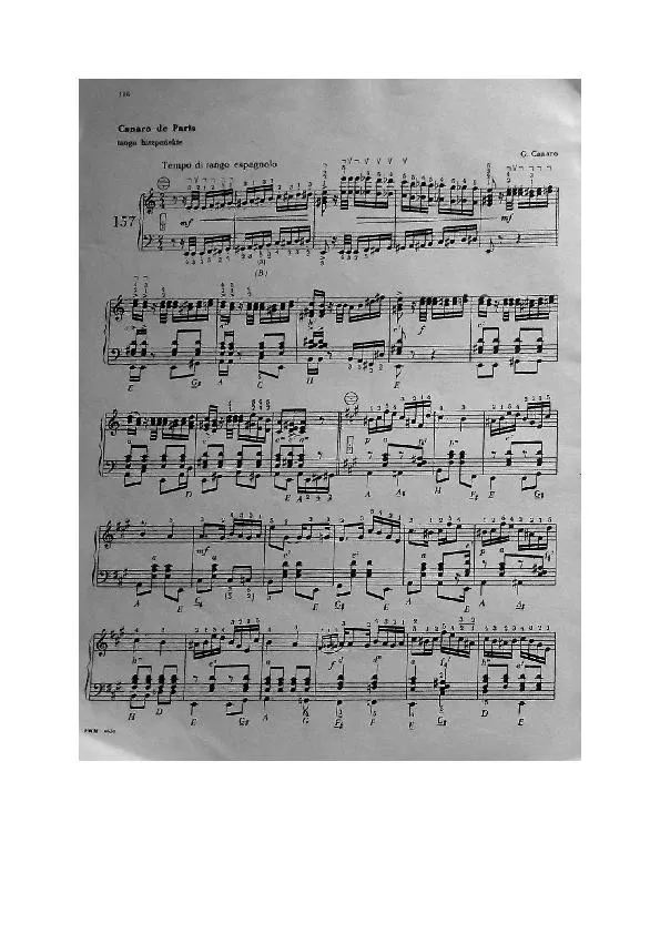 télécharger la partition d'accordéon Canaro de Paris (Tango) au format PDF