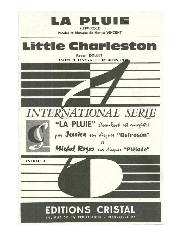 télécharger la partition d'accordéon Little Charleston (Orchestration Complète) au format PDF