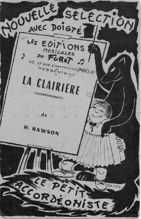 télécharger la partition d'accordéon La Clairière (Divertissement) au format PDF