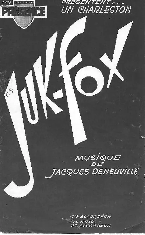 télécharger la partition d'accordéon Juke Fox (Charleston) (1er + 2ème Accordéon) au format PDF