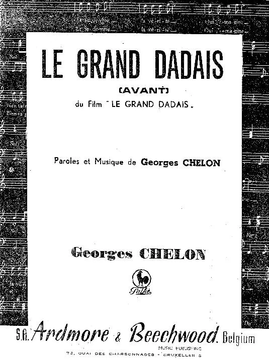 télécharger la partition d'accordéon Le grand dadais (Avant) au format PDF