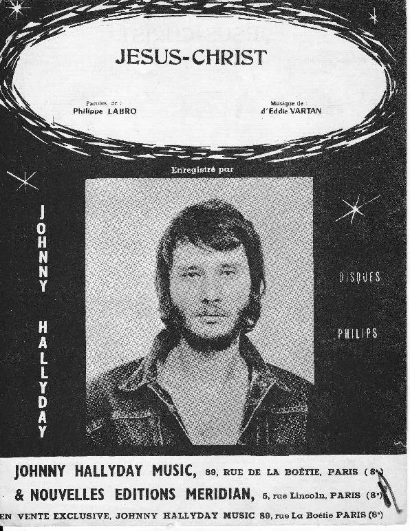 télécharger la partition d'accordéon Jésus Christ (Chant : Johnny Hallyday) au format PDF