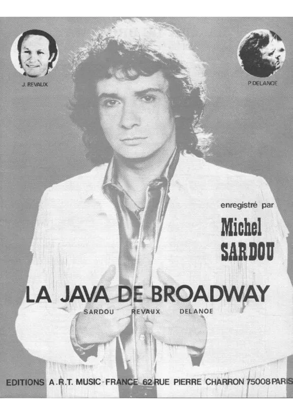 télécharger la partition d'accordéon La java de Broadway (Pop) au format PDF